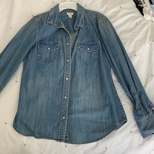 J Crew chambray shirt